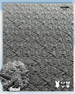 Yüksek Klor Direnci Dokulu Mayo Kumaşı, %98 Geri Dönüştürülmüş Polyester ve UPF 50+ Koruma