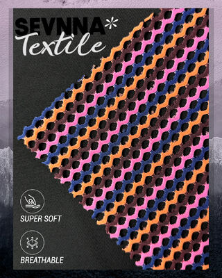 Kırışıklık Dayanıklı Solunumlu Geri Dönüştürülmüş Poliester Kumaş Makine Moda ve Ev Kullanımı için Yıkanabilir