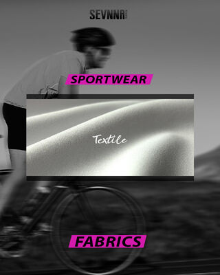 High Comfort 152cm Width Breathable UV Protection Biking Fabric for Cycling Apparel