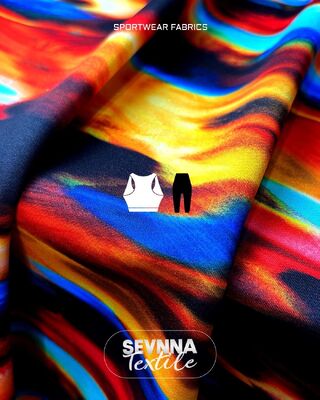 260gm Renk Dayanıklılığı 2-5 Sınıflı Polyester Spandex Kumaşı