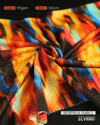 Customized Colour Polyester Spandex Fabric Providing Competitive Great Choice for Outerwear Underwear and Fashion Apparel