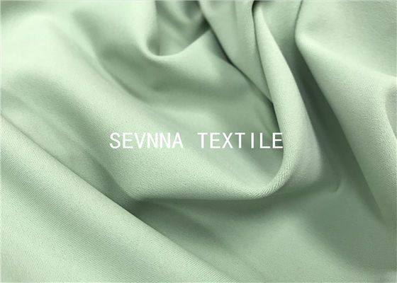Katı Renk Örme Dairesel Yoga Giyim Kumaş Eco Tex Fiber Upf 50 Güneş Koruma