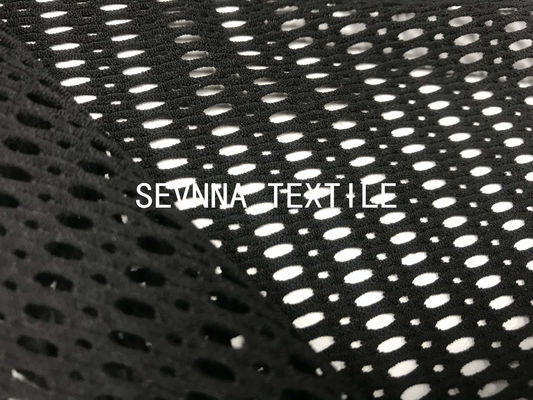 Spor Polyester Spandex Malzeme Geri Dönüşümlü Plastik Şişe Iplikleri Spor Net Mesh Moda Giyim Kapak Ups