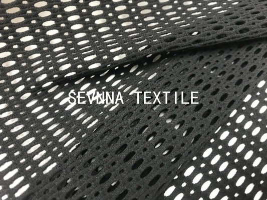Spor Polyester Spandex Malzeme Geri Dönüşümlü Plastik Şişe Iplikleri Spor Net Mesh Moda Giyim Kapak Ups