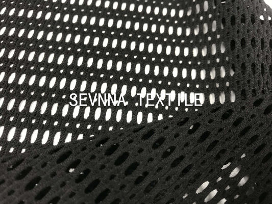 Spor Polyester Spandex Malzeme Geri Dönüşümlü Plastik Şişe Iplikleri Spor Net Mesh Moda Giyim Kapak Ups