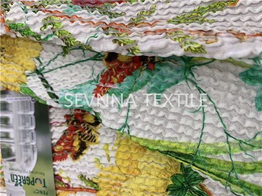 Spandex Naylon Geri Dönüşümlü Mayo Kumaş Özel Baskı Atkı Örme