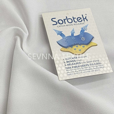 Yüksek Upf Dereceli Yoga Pantolon Kumaşı Sürdürülebilir Spor Sutyen Bisiklet Giyim 230gsm