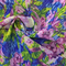 Çiçek Tasarımlı Geri Dönüşümlü Mayo Kumaş Bikini Tarzı Sıkıştırma Astarı