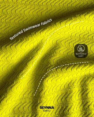 Geri dönüştürülmüş polyester kumaşla yeşil olun Ekolojik dostu 115cm Genişlik Dikiş Dairesel
