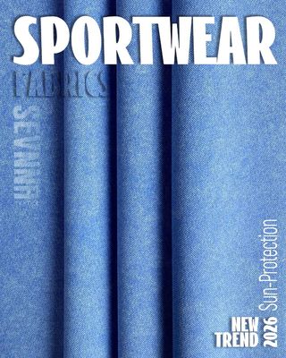 Sürdürülebilir moda markaları için çevre dostu ve modaya uygun geri dönüştürülmüş poliester kumaşı