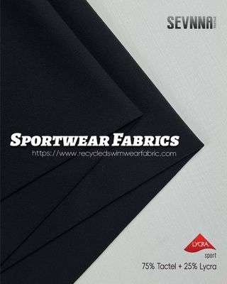 Stretch Lycra Kumaşları Moda ve Rahat Giysiler İçin Hafif ve Genişletilebilir Malzeme