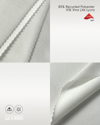 Yumuşak Lycra Kumaşı 85% Geri Dönüştürülmüş Poliester