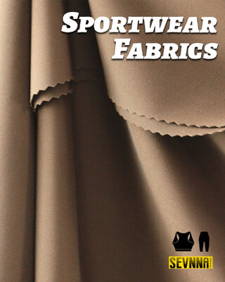 Fonksiyonel Kumaşlar Performans Tekstilleri 190-200gm Ağırlık 62% Kolajen Naylon + 38% Elastan Karışımı ve Renk Sıkıcı Özellikleri