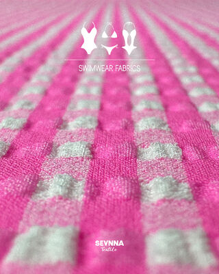 Geri Dönüştürülmüş Mayo Kumaşı, %48 Naylon %46 Polyester %6 Spandeks, 120-130cm En ve 170gsm Ağırlık, Sürdürülebilir Mayolar İçin