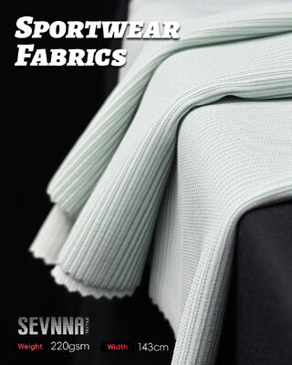 Nefes alabilen nemli yoga giymek kumaşları, esnek giysiler için esnek kokusuz ve dairesel örgüler