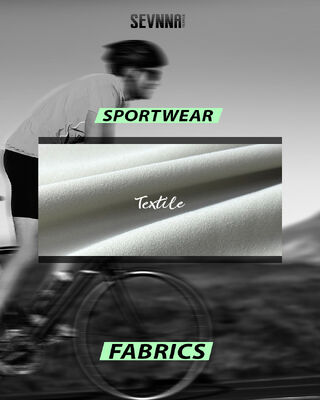 Taytlar, üstler ve rahatlık gerektiren diğer fitness giysileri için uygun, esnek, esnek yoga giysisi kumaşı