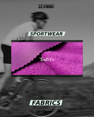 Dayanıklı ve solunumlu Activewear Spor kıyafetlerinde rahatlık esnekliği ve nem yönetimi sağlamak için tasarlanmış örgü kumaşı