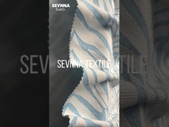 Yüksek yoğunluklu çift örgü kumaşı % 86 geri dönüştürülmüş poliester % 14 spandeks