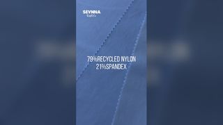 Geri Dönüştürülmüş Aktif Giyim Kumaşı Nefes Alabilir ve Hızlı Kurur
