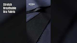 Spor Giyim ve Atletik Sutyen için Yüksek Nefes Alabilir, Nem Emici Dikişsiz Spor Sütyeni Kumaşı