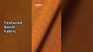 Dokulu Yüzme Kumaşı 300gsm Yüksek Streç