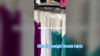 Performans Koşu Üstleri için SP7915 Ultra Hafif Streç Kumaş